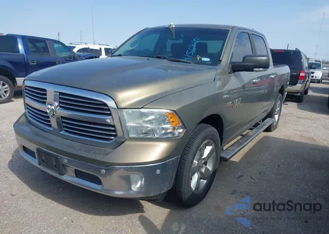 2015 Ram 1500 Slt из США, поврежденный, VIN 1C6RR6LT6FS553469
